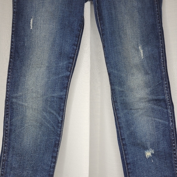 Nwt Madewell 9" High Rise Distressed Skinny Jean Size 24 - Picture 5 of 15